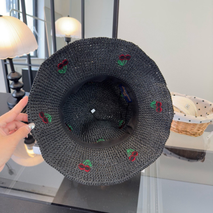 Louis Vuitton Womens Cap Straw Hat Bucket Hat Luxury Brand with Original Box Whatsapp 【+1-3239614486】