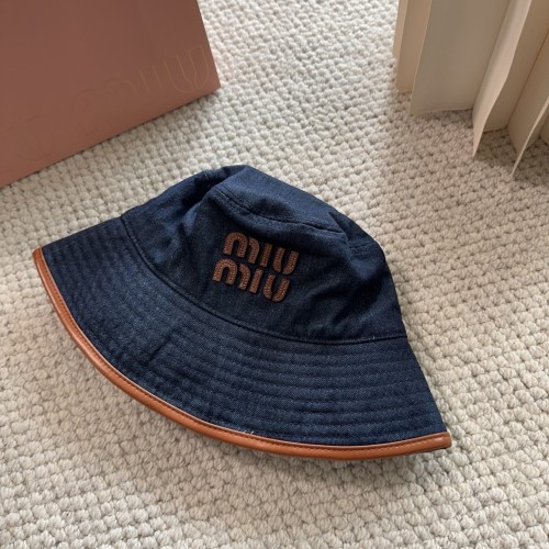 Miumiu Men Womens Cap Bucket Hat Luxury Brand with Original Box Whatsapp 【+1-3239614486】