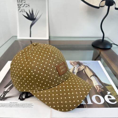 Miumiu Men Womens Cap Baseball Hat Luxury Brand with Original Box Whatsapp 【+1-3239614486】