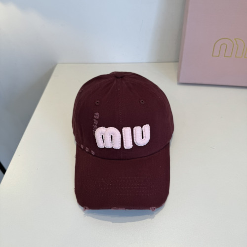 Miumiu Men Womens Cap Baseball Hat Luxury Brand with Original Box Whatsapp 【+1-3239614486】