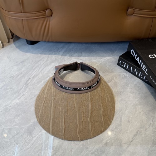 Chanel Luxury Brand Womens Visor Hat Cap with Original Box Whatsapp 【+1-3239614486】