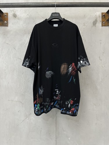 Balenciaga Luxury Brand Women Mens Short Sleeve T-Shirt with Original Box Whatsapp 【+1-3239614486】