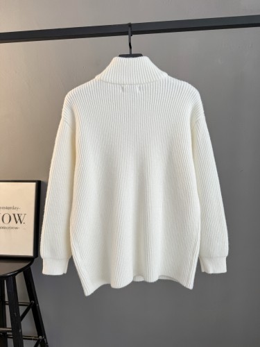 Hermes Women Men Sweater Knitwear Luxury Brand Mens Zip Cardigan Top Quality Whatsapp【+1-3239614486】