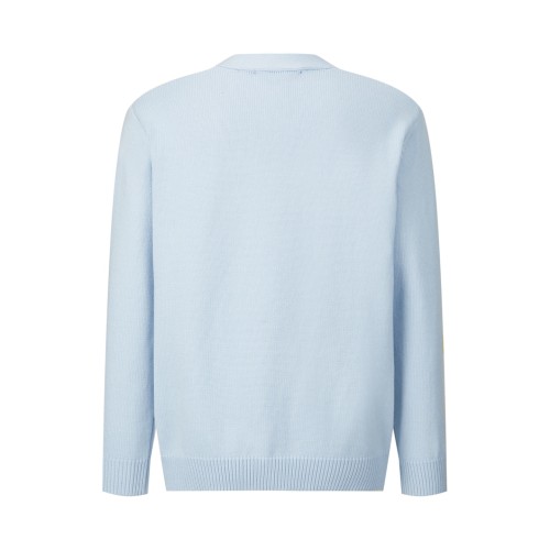 Louis Vuitton Men Womens Sweater Knitwear Luxury Brand Mens Embroidered Signature Jacquard Cardigan 1AJRLH Top Quality Whatsapp【+1-3239614486】