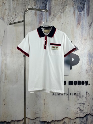 Gucci Luxury Brand Women Mens Short Sleeve T-Shirt Polo Shirt Top Quality Whatsapp 【+1-3239614486】
