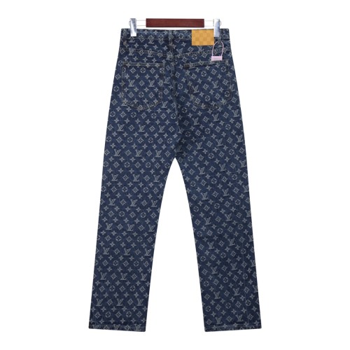 Louis Vuitton Luxury Brand Men Womens Pant Monogram Jeans Whatsapp 【+1-3239614486】
