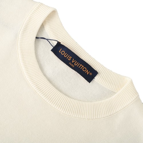 Louis Vuitton Luxury Brand Women Mens Short Sleeve T-Shirt Short-Sleeved Crewneck With Signature 1AK70O Top Quality Whatsapp 【+1-3239614486】