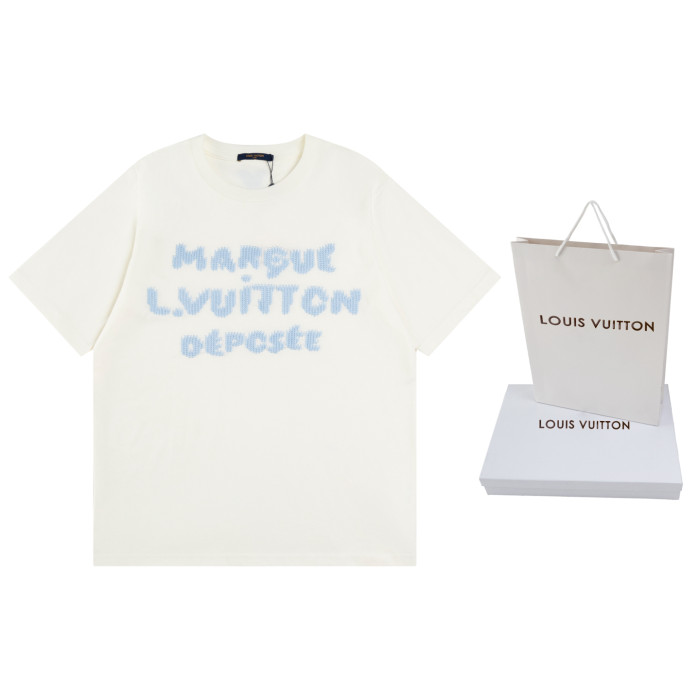 Louis Vuitton Luxury Brand Womens Men Short Sleeve T-Shirt Top Quality Whatsapp 【+1-3239614486】