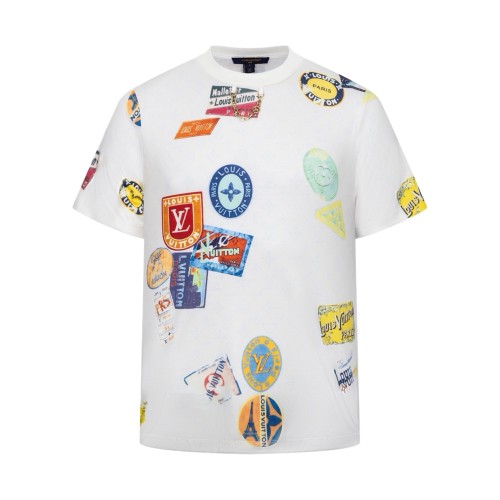 Louis Vuitton Luxury Brand Womens Short Sleeve Stamp T-Shirt Top Quality Whatsapp 【+1-3239614486】