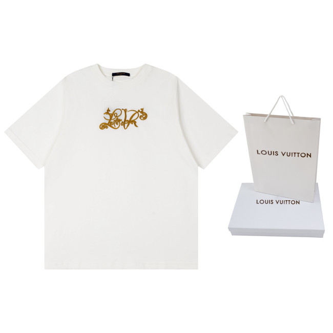Louis Vuitton Luxury Brand Womens Men Short Sleeve T-Shirt Top Quality Whatsapp 【+1-3239614486】