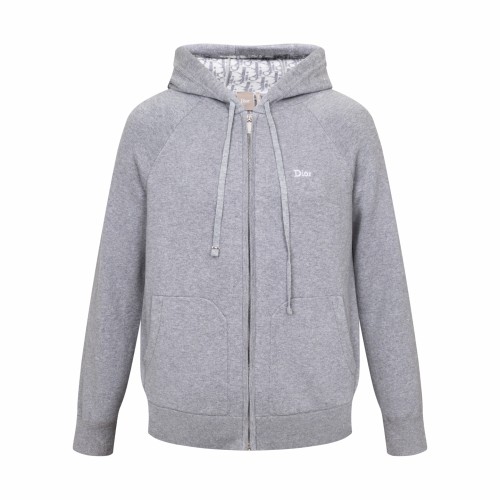 Dior Men Coat Jackets Luxury Brand Mens Knit Zip Hoodie Coat Top Quality Whatsapp【+1-3239614486】