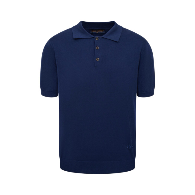 Louis Vuitton Luxury Brand Womens Men Short Sleeve T-Shirt Knit Polo Shirt Top Quality Whatsapp 【+1-3239614486】