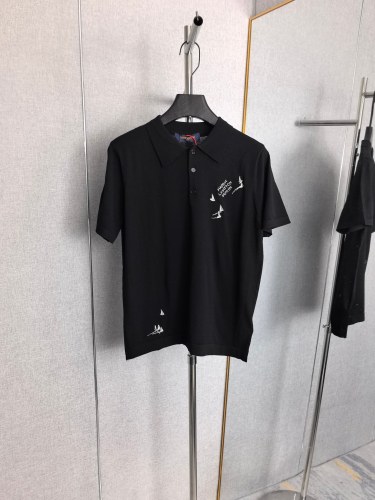 Louis Vuitton Luxury Brand Womens Men Short Sleeve T-Shirt Polo Shirt Top Quality Whatsapp 【+1-3239614486】