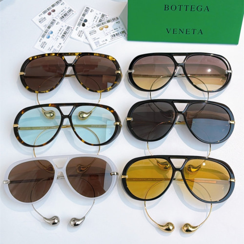 Bottega Veneta Sunglasses Luxury Brand Men Womens Sunglasses Drop Aviator Sunglasses with Original Box Whatsapp 【+1-3239614486】BV1437S
