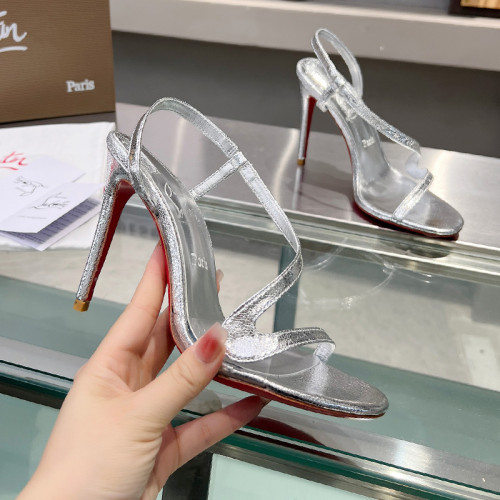 Christian Louboutin Womens Shoes So Kate Sandals Loubi Patent Psychic leather 10cm High Heels Shoes Pumps Whatsapp【+1-3239614486】