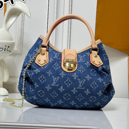 Louis Vuitton Womens Shoulder Bags Luxury Brand Fashion Denim Handbags for Women Whatsapp【+1-3239614486】