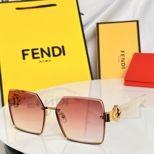 Fendi Sunglasses Luxury Brand Womens Sunglasses with Original Box Whatsapp 【+1-3239614486】FE40151I