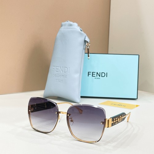 Fendi Sunglasses Luxury Brand Womens Sunglasses with Original Box Whatsapp 【+1-3239614486】FE 40153I