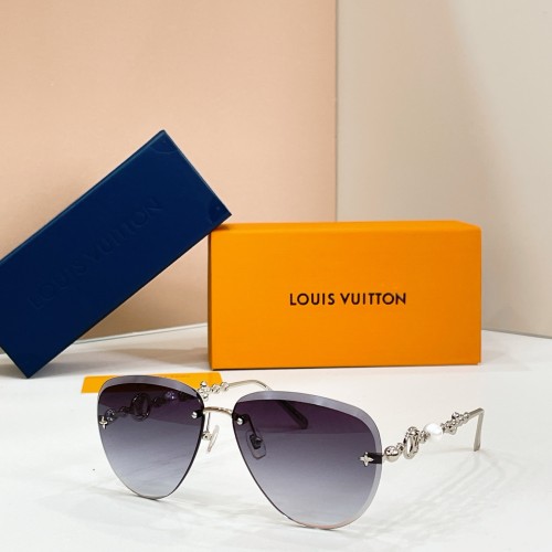 Louis Vuitton Sunglasses Luxury Brand Womens Sunglasses with Original Box Whatsapp 【+1-3239614486】Z3318U