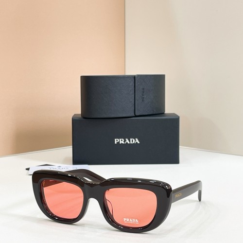 Prada Sunglasses Luxury Brand Womens Sunglasses with Original Box Whatsapp 【+1-3239614486】SPR D07