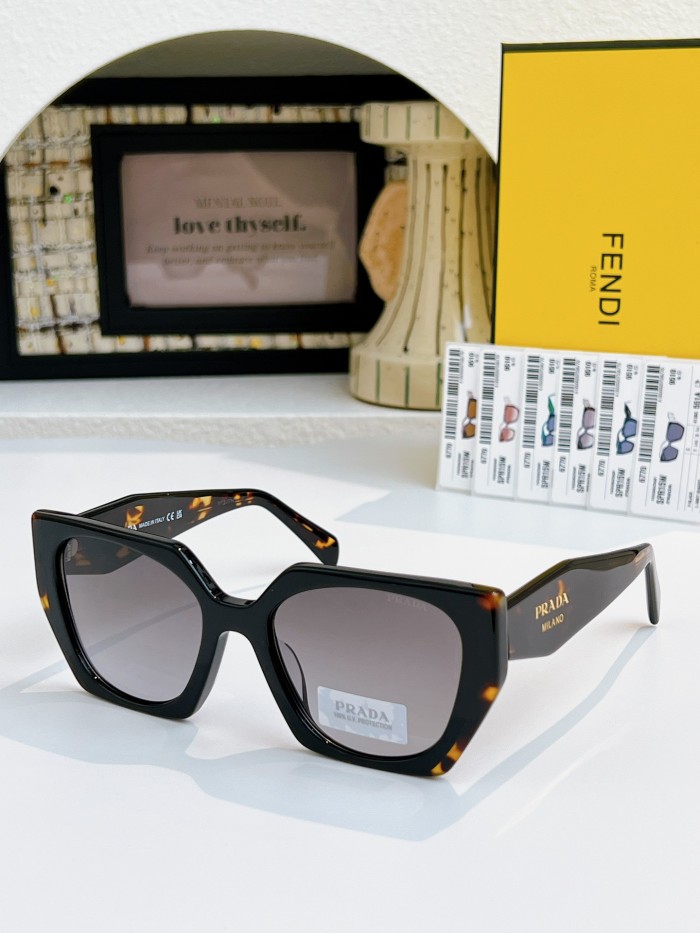 Prada Sunglasses Luxury Brand Womens Sunglasses with Original Box Whatsapp 【+1-3239614486】PR15W