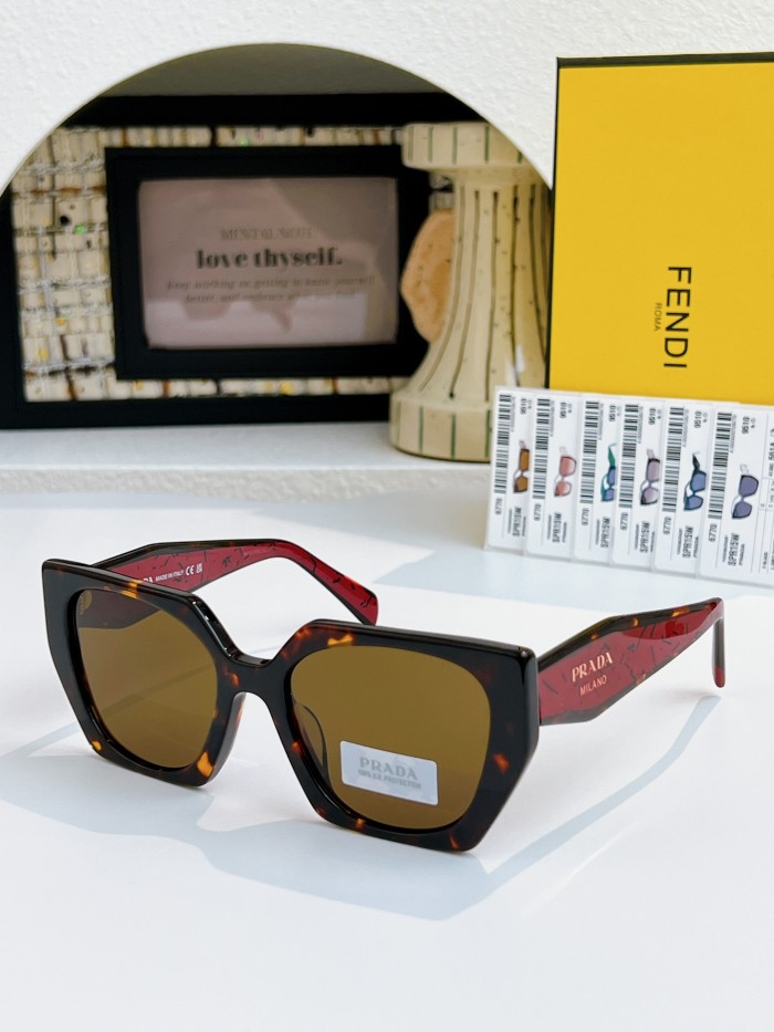 Prada Sunglasses Luxury Brand Womens Sunglasses with Original Box Whatsapp 【+1-3239614486】PR15W
