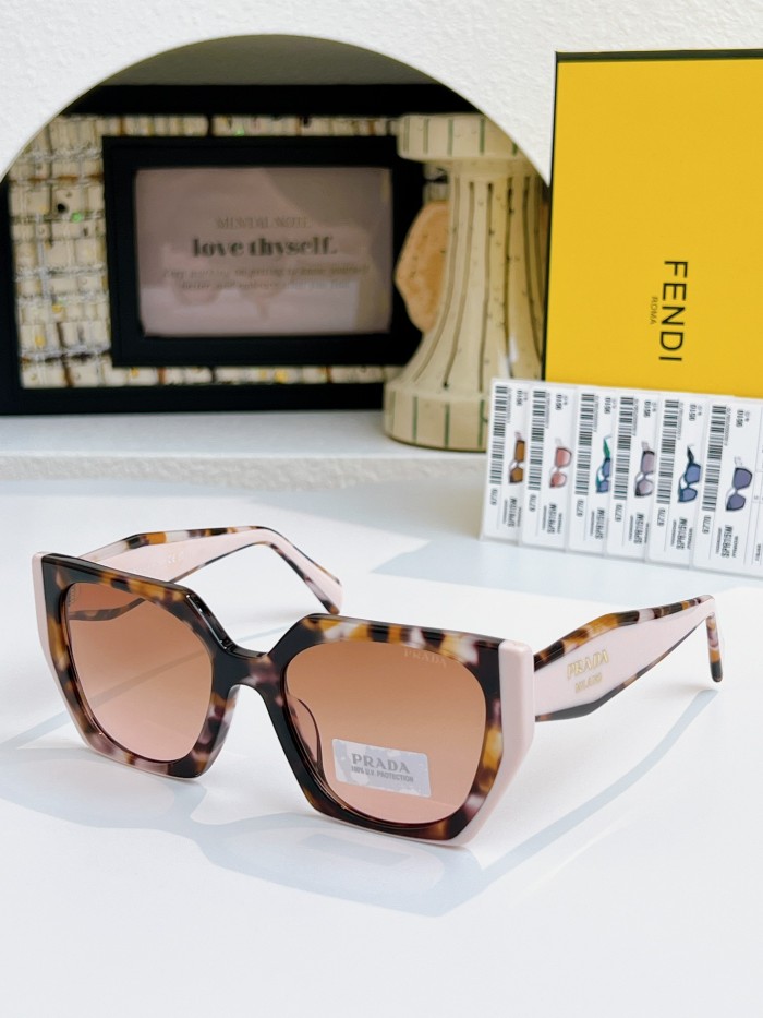 Prada Sunglasses Luxury Brand Womens Sunglasses with Original Box Whatsapp 【+1-3239614486】PR15W