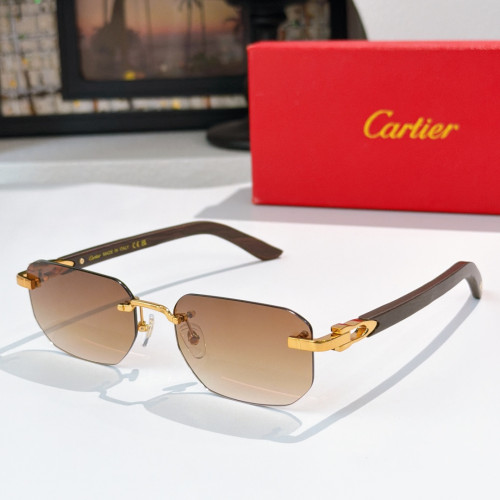 Cartier Sunglasses Luxury Brand Mens Sunglasses with Original Box Whatsapp 【+1-3239614486】CT0622S