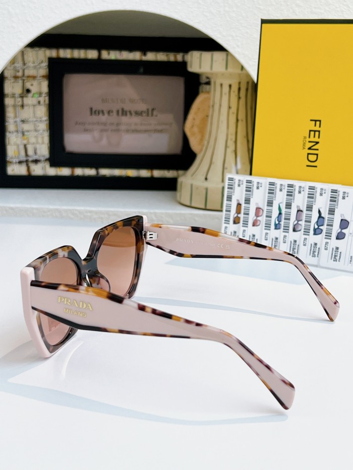 Prada Sunglasses Luxury Brand Womens Sunglasses with Original Box Whatsapp 【+1-3239614486】PR15W