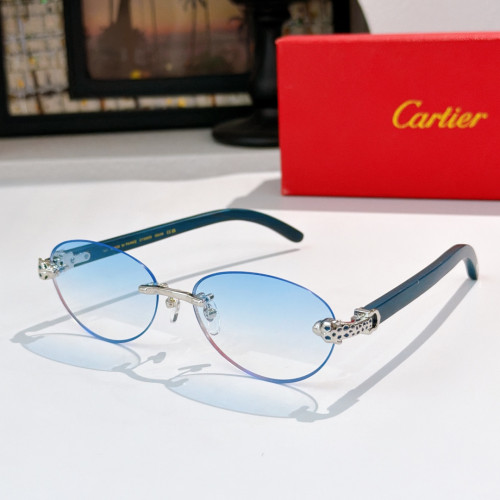 Cartier Sunglasses Luxury Brand Womens Sunglasses with Original Box Whatsapp 【+1-3239614486】CT0695S