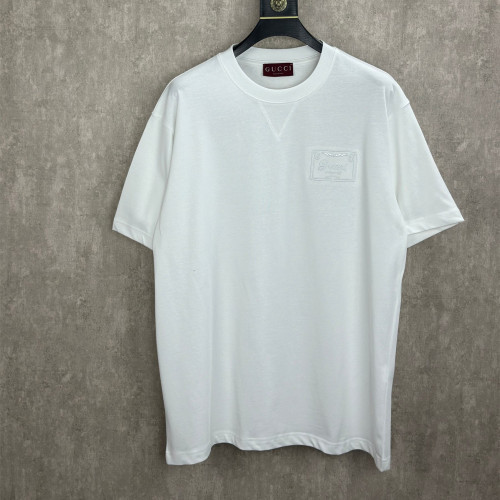 Gucci Luxury Brand Women Mens Short Sleeve T-Shirt Cotton jersey T-shirt with embroidery ‎Top Quality Whatsapp 【+1-3239614486】