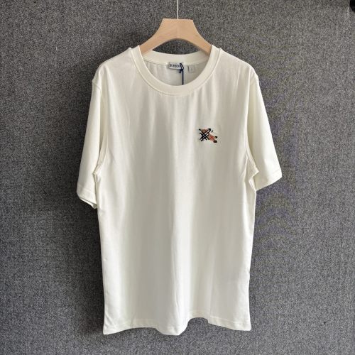 Burberry Luxury Brand Womens Short Sleeve T-Shirt Knight Check Cotton T-shirt Whatsapp 【+1-3239614486】