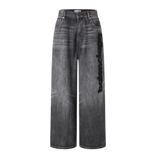 Balenciaga Luxury Brand Women Mens Pant Denim Jeans with Original Box Whatsapp 【+1-3239614486】