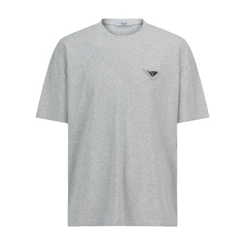 Prada Luxury Brand Men Womens Short Sleeve T-Shirt Jersey T-shirt with Original Box Whatsapp 【+1-3239614486】