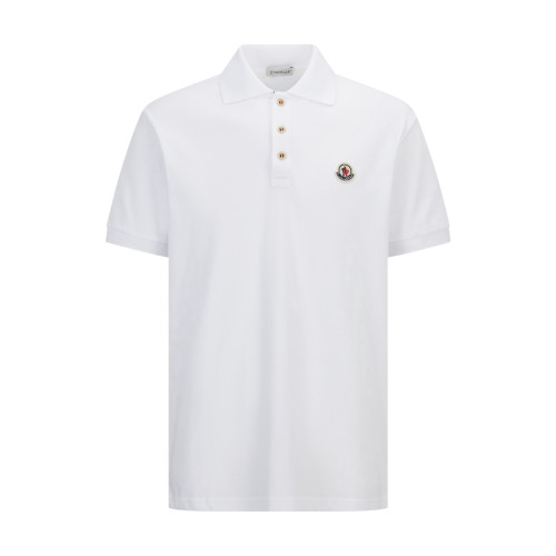 Moncler Luxury Brand Mens Short Sleeve T-ShirtLogo Patch Cotton Polo Shirt L10918A0002684556001 with Original Box Whatsapp 【+1-3239614486】