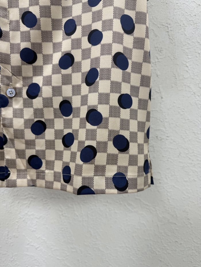 Louis Vuitton Luxury Brand Mens Short Sleeve Shirt Top Quality Whatsapp 【+1-3239614486】