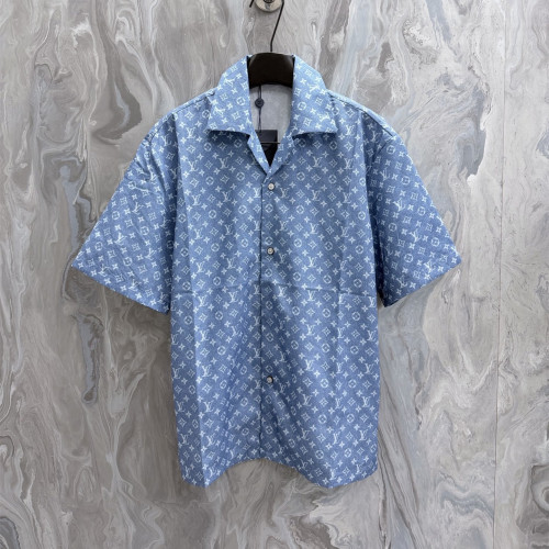 Louis Vuitton Luxury Brand Women Mens Short Sleeve Shirt Top Quality Whatsapp 【+1-3239614486】