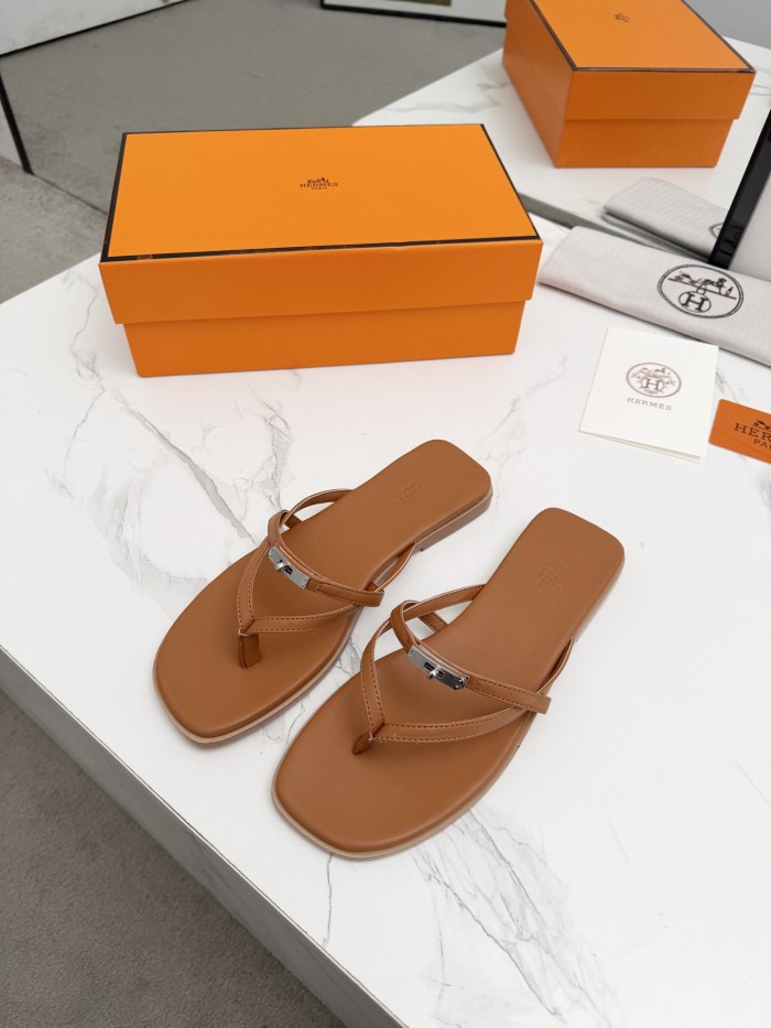 Hermes Womens Shoes Slippers Sandals Casual Fashion Sandals Luxury Brand with Original Box Whatsapp【+1-3239614486】