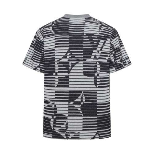 Louis Vuitton Luxury Brand Womens Men Short Sleeve Knit T-Shirt Monogram Short-Sleeved Crewneck 1AK70A Top Quality Whatsapp 【+1-3239614486】