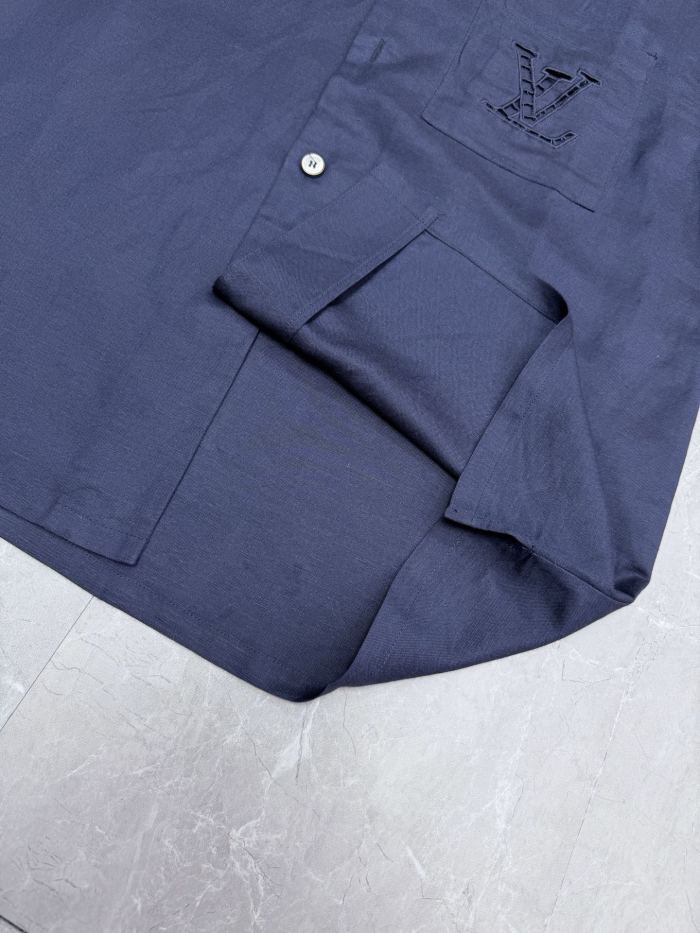 Louis Vuitton Luxury Brand Mens Short Sleeve Shirt Top Quality Whatsapp 【+1-3239614486】