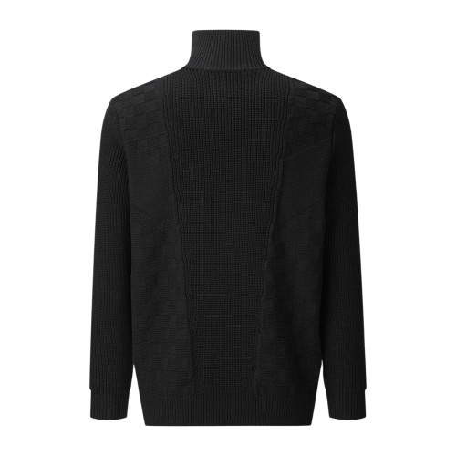 Louis Vuitton Luxury Brand Men Womens Knitwear Damier Sweater Half-Zip Knitted Signature Pullover 1AJRL1 Top Quality Whatsapp【+1-3239614486】