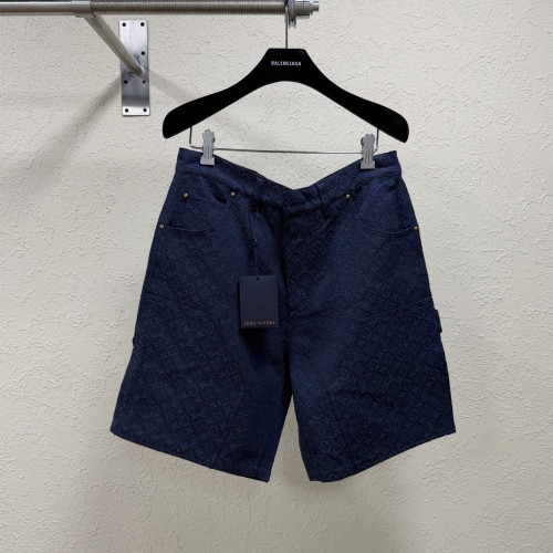 Louis Vuitton Luxury Brand Mens Pant Denim Shorts with Original Box Whatsapp 【+1-3239614486】