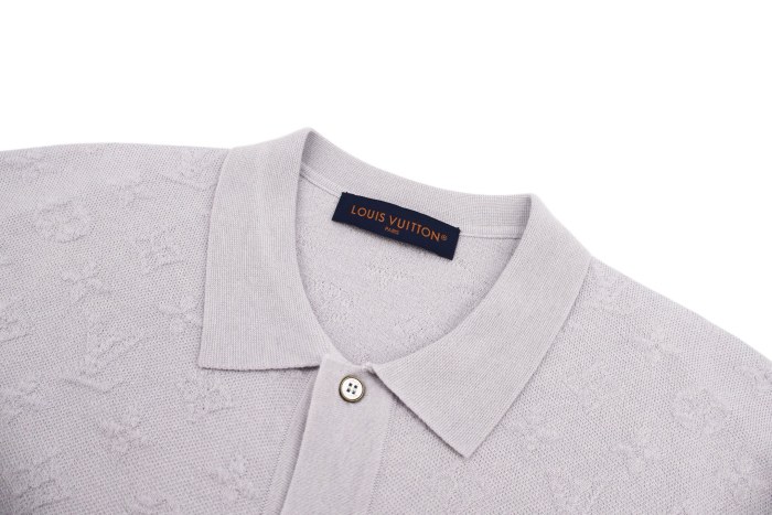 Louis Vuitton Luxury Brand Women Mens Short Sleeve Knit Shirt Top Quality Whatsapp 【+1-3239614486】