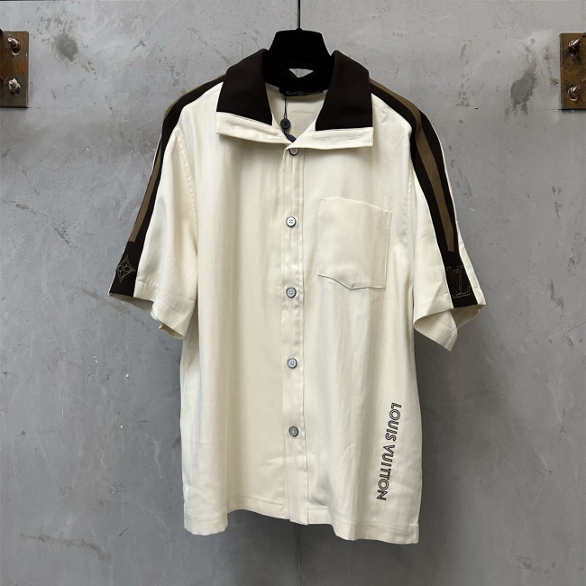 Louis Vuitton Luxury Brand Women Mens Short Sleeve Shirt Top Quality Whatsapp 【+1-3239614486】
