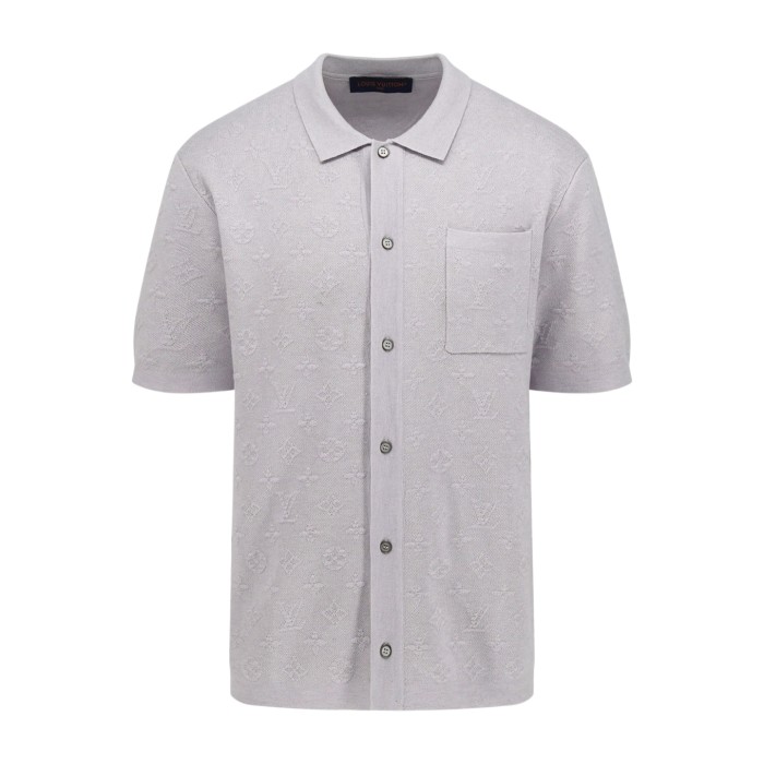 Louis Vuitton Luxury Brand Women Mens Short Sleeve Knit Shirt Top Quality Whatsapp 【+1-3239614486】