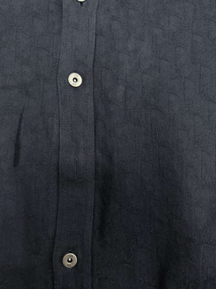 Dior Luxury Brand Mens Long Sleeve Shirts Oblique Shirt Top Quality with Original Box Whatsapp 【+1-3239614486】
