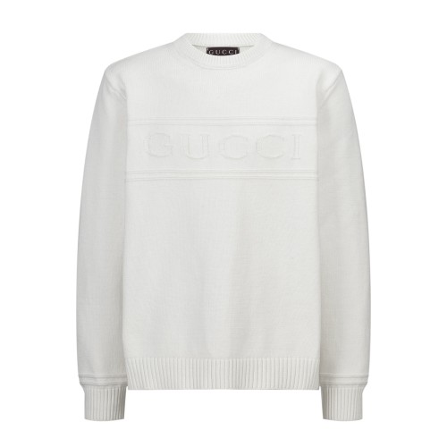 Gucci MLuxury Brand Mens Sweater Knitwear Womens Knit cotton wool sweater with intarsia 851724 XKFBC 9000 Top Quality Whatsapp【+1-3239614486】