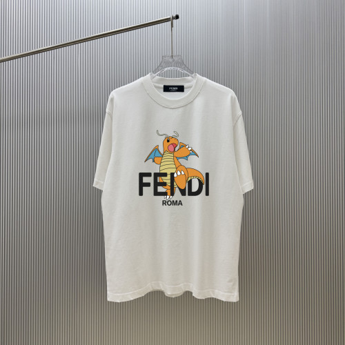 Fendi Luxury Brand Women Mens Short Sleeve T-Shirt  Whatsapp 【+1-3239614486】