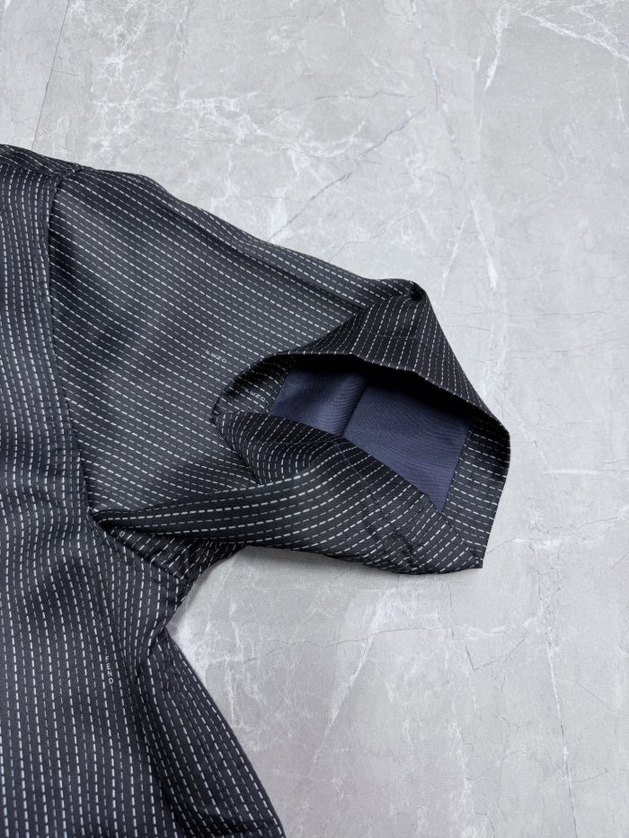 Fendi Luxury Brand Mens Short Sleeve Shirt Blue silk shirt FS1324B15UF0QA2 Whatsapp 【+1-3239614486】