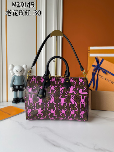 Louis Vuitton Womens Bags Luxury Brand Fashion Type Speedy Bandoulière 30 Monogram Leather whatsapp [+1-3239614486]